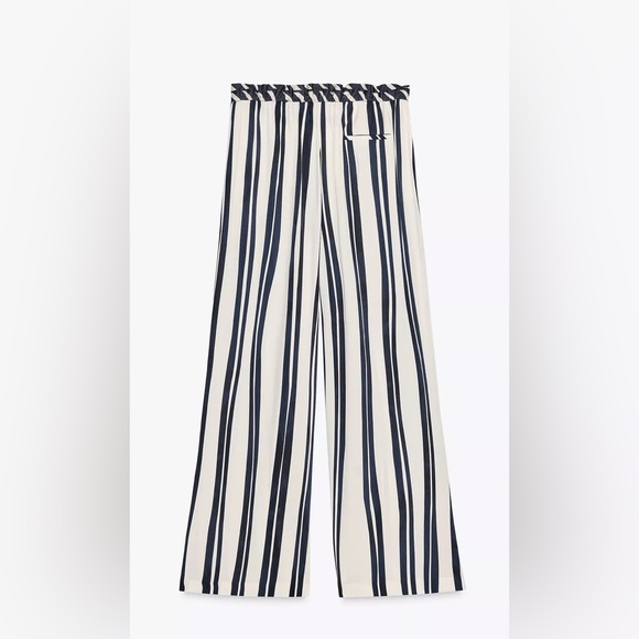 NEW ZARA HIGH WAIST LIMITED EDITION PANTS - Picture 4 of 5